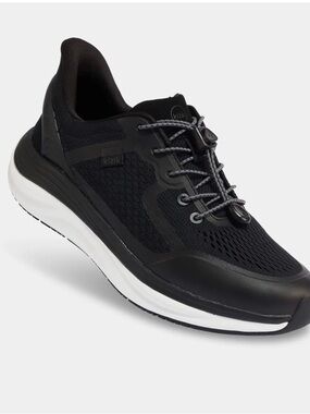kizik Men's London Black Athletic Lace-Free Trainer